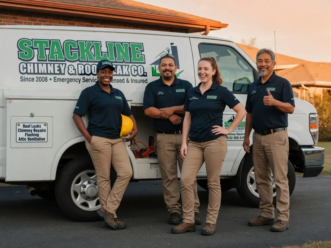 Chimney flashing repair company in Des Arc, AR
